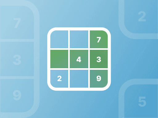 Der Klassiker: Fülle jede Zeile und Spalte clever mit den Zahlen 1 bis 9.